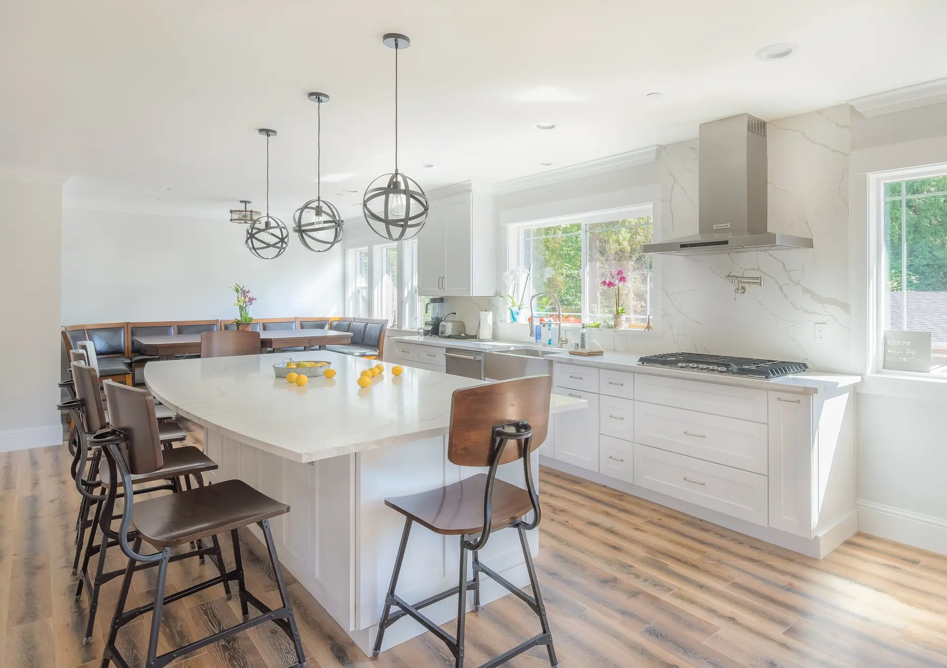 Custom kitchen cabinet project